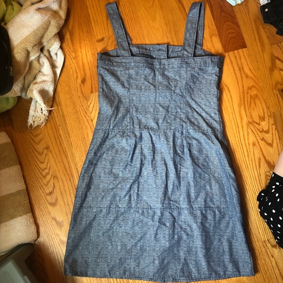 Derek Lam for DesigNation chambray jumper dress size 10 - Picture 5 of 9